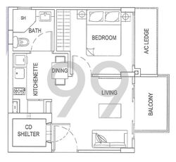 Espira Suites (D15), Apartment #344399141
